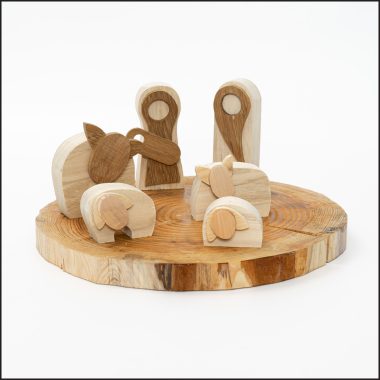 Presepe legno grezzo